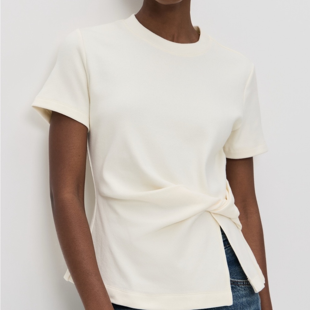 NWT Tanya Taylor Solid Carlita Top size M